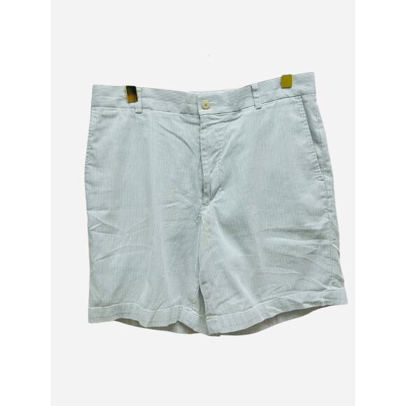 Southern Tide Other - Southern Tide 34 Striped Shorts Mens‎ Shipjack Brown White Classic Fit Cotton